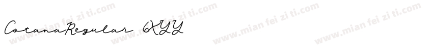 CotanaRegular-6XYY字体转换