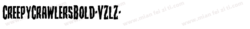 CreepyCrawlersBold-VZlZ字体转换