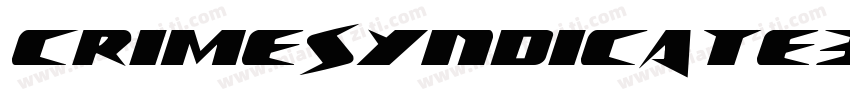 CrimeSyndicate3D-MgKw字体转换