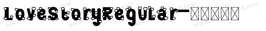LoveStoryRegular字体转换