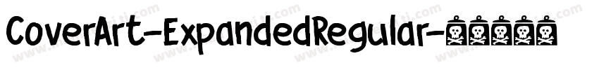 CoverArt-ExpandedRegular字体转换