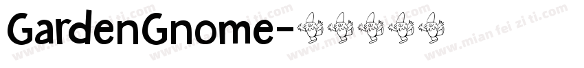 GardenGnome字体转换