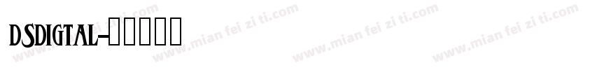DSdigtal字体转换
