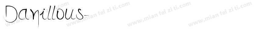 Danillous字体转换