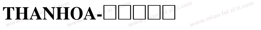 THANHOA字体转换