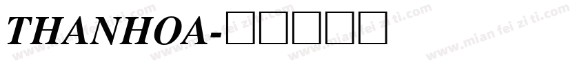 THANHOA字体转换