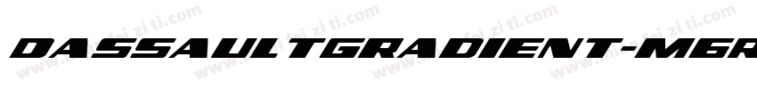 DassaultGradient-m6RP字体转换