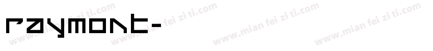 Raymont字体转换