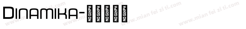Dinamika字体转换