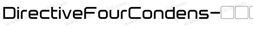 DirectiveFourCondens字体转换