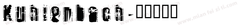 Kuhlenbach字体转换