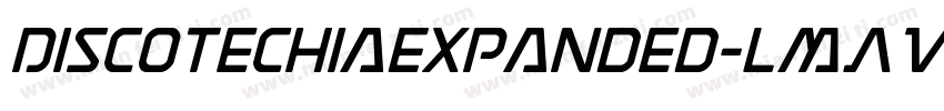 DiscotechiaExpanded-lmAV字体转换