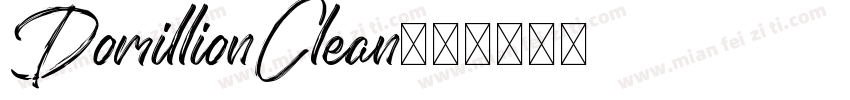 DomillionClean字体转换