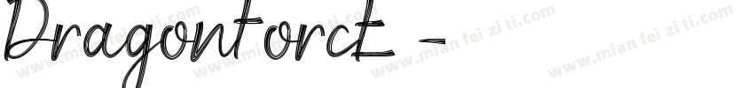 DragonForcE’字体转换