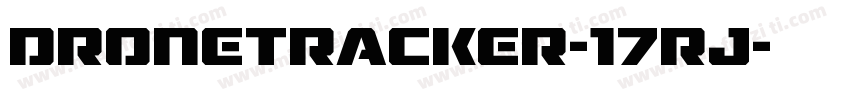 DroneTracker-17Rj字体转换