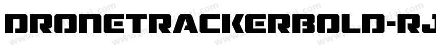 DroneTrackerBold-rjW8字体转换