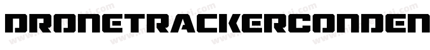 DroneTrackerCondensedItalic-lDp5字体转换