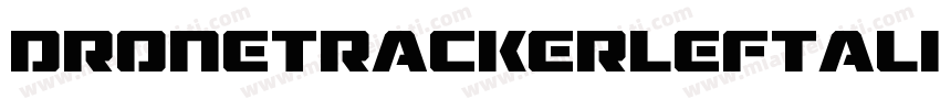 DroneTrackerLeftalic-w6W8字体转换