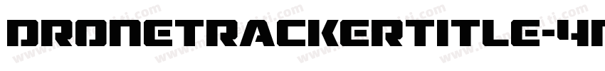 DroneTrackerTitle-4PYx字体转换