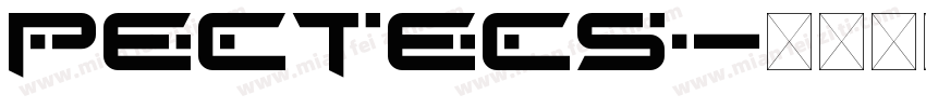 pectecs字体转换