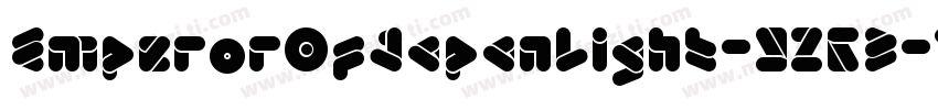 EmperorOfJapanLight-926B字体转换