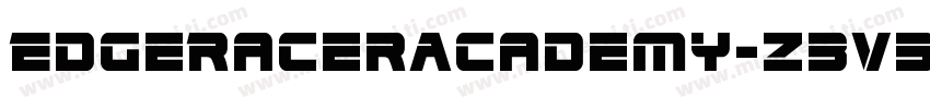 EdgeRacerAcademy-Z3v3字体转换