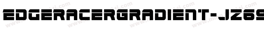 EdgeRacerGradient-jz69字体转换