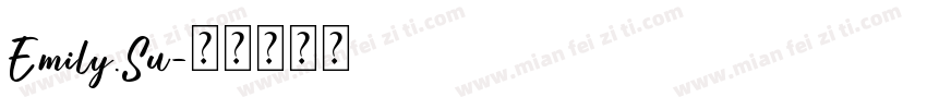 Emily.Su字体转换