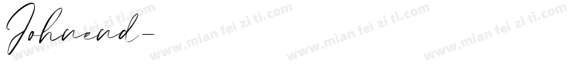 Johnend字体转换