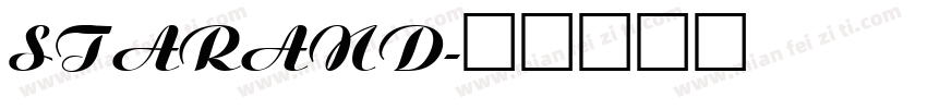 STARAND字体转换