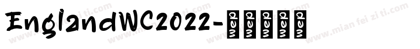 EnglandWC2022字体转换