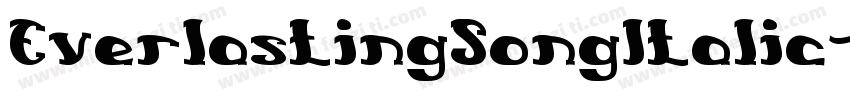EverlastingSongItalic-YdMv字体转换