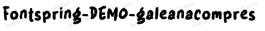 Fontspring-DEMO-galeanacompressed字体转换