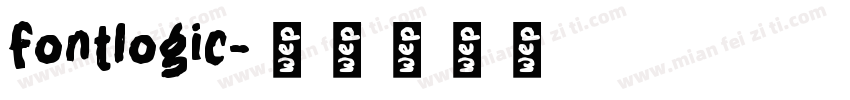 fontlogic字体转换