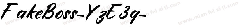 FakeBoss-YzE3q字体转换