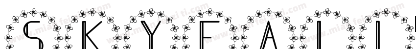 SkyFall字体转换