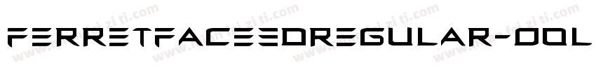 FerretFace3DRegular-O0l3字体转换