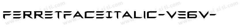 FerretFaceItalic-V36V字体转换