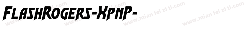 FlashRogers-XpnP字体转换