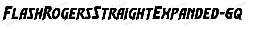 FlashRogersStraightExpanded-6qlY字体转换