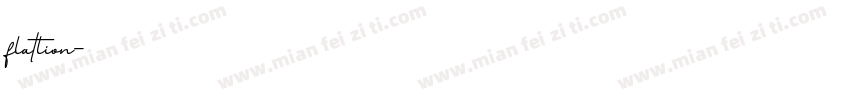 flatlion字体转换