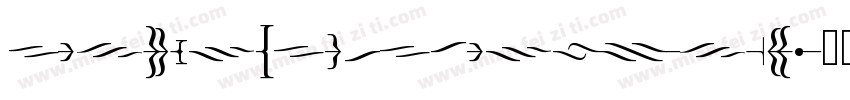 FoglihtenDecoh02-gyLP字体转换