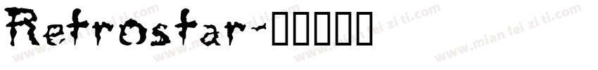 Retrostar字体转换
