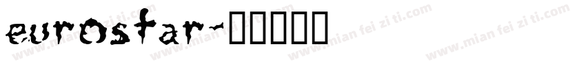 eurostar字体转换