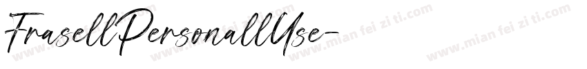 FrasellPersonallUse字体转换