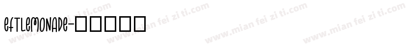 EFTLemonade字体转换