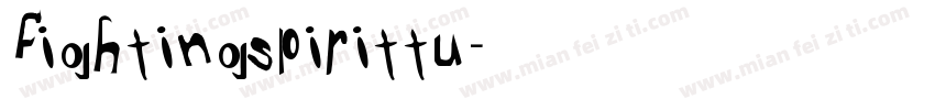 fightingspirittu字体转换