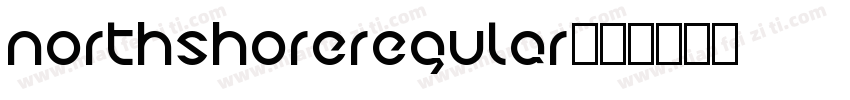 NorthShoreRegular字体转换