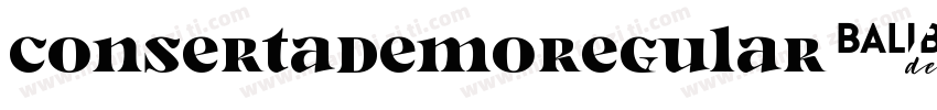 ConsertaDemoRegular-2znv字体转换