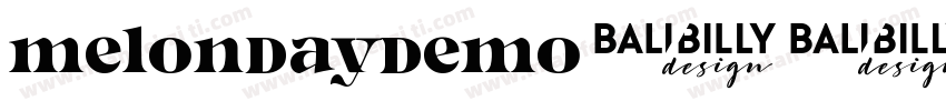 MelondayDemo字体转换